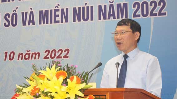 Ông Lê Ánh Dương phát biểu tại hội nghị.