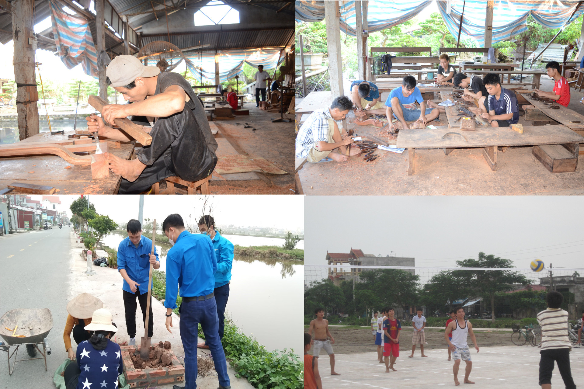 Đoàn viên, thanh niên Nam Định đang xung kích trên nhiều lĩnh vực đặc biệt là trong xây dựng NTM.