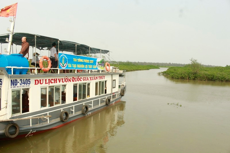 Sản phẩm du lịch sinh thái cộng đồng, một trong những sản phẩm OCOP của huyện Giao Thủy.