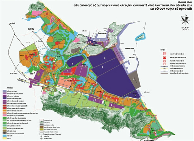 Quy hoạch xây dựng KKT Vũng Áng đến năm 2025.
