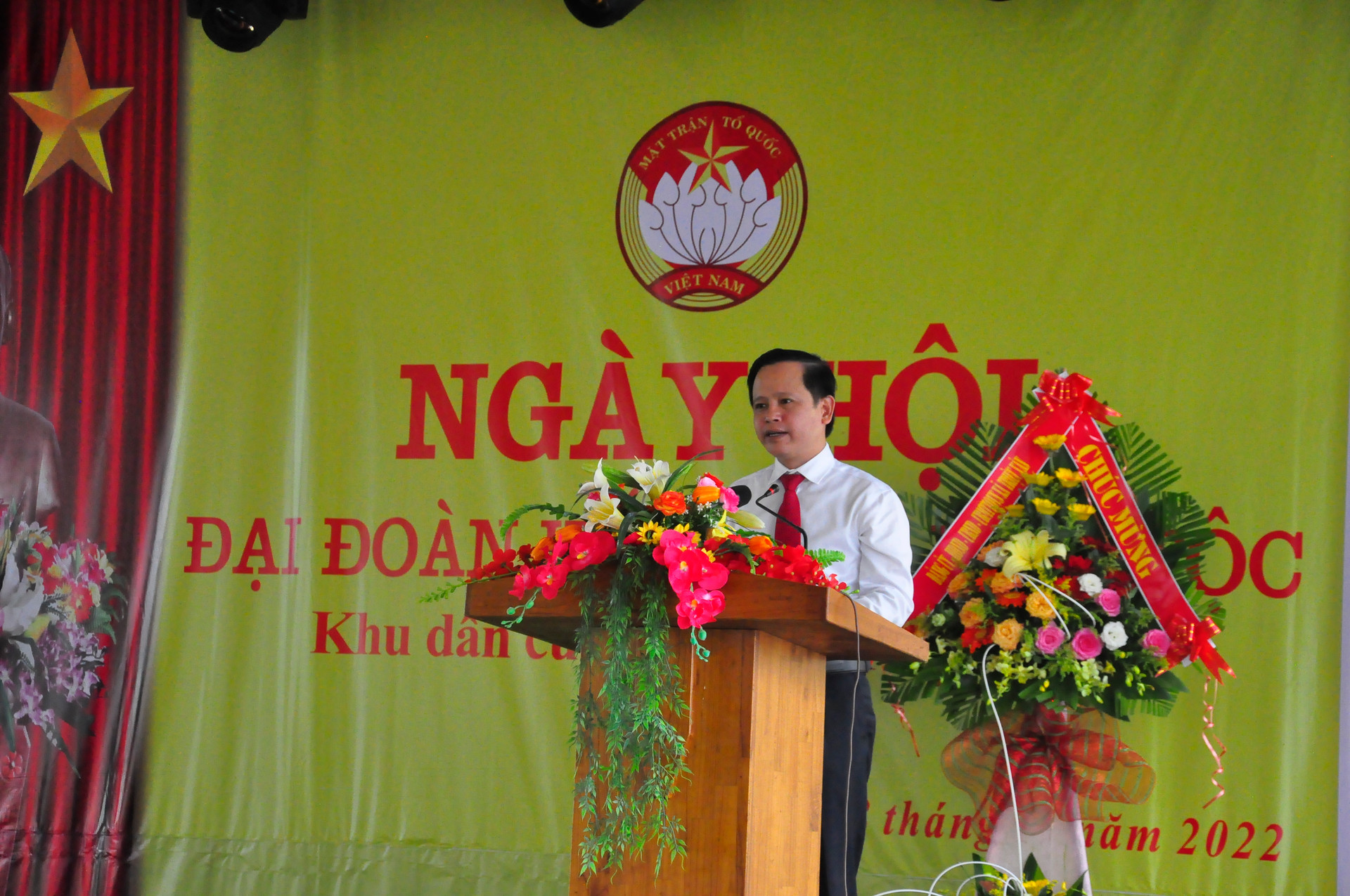 Ông Trần Xuân Anh phát biểu tại Ngày hội.