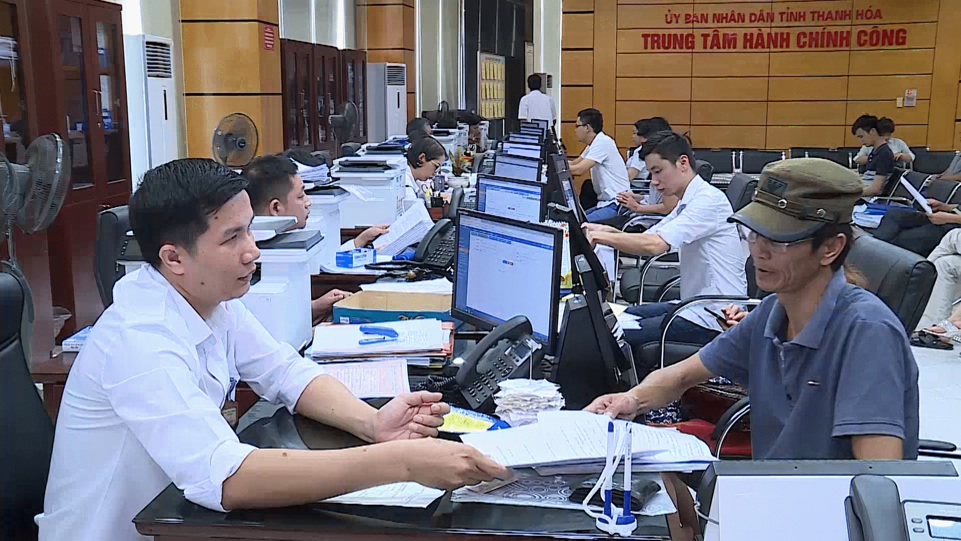 Hiện nay, có tới hơn 93% TTHC được thực hiện tại TTHCC Thanh Hoá.