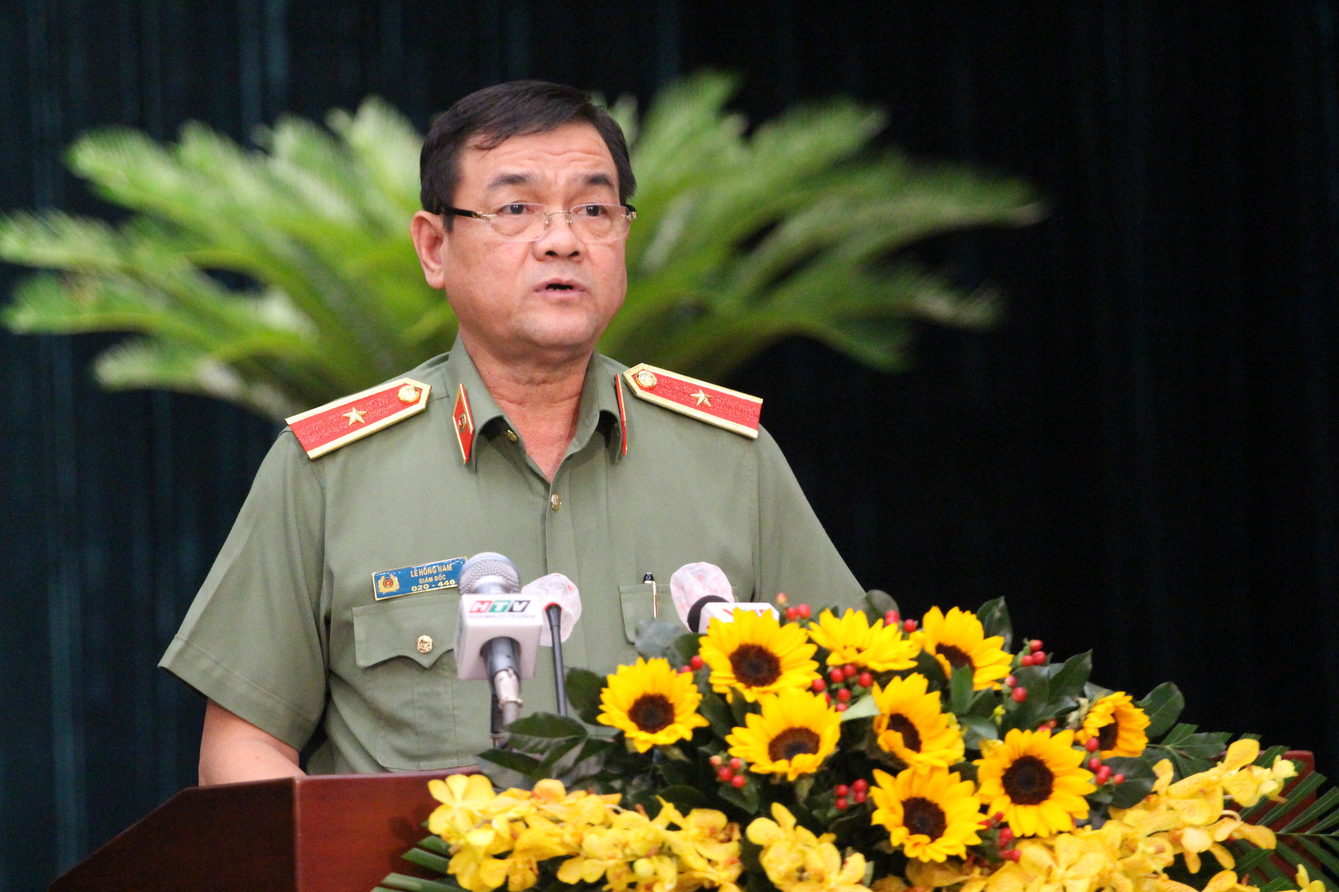 Thiếu tướng Lê Hồng Nam - Giám đốc Công an TP HCM nói về tình hình tội phạm trên địa bàn.