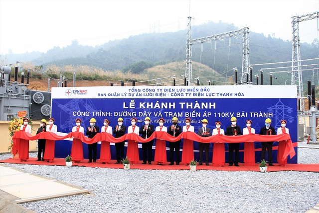 Đường dây và trạm biến áp 110kV Bãi Trành được khánh thành vào tháng 1/2022, sau đó, đến tháng 9/2022, tỉnh Thanh Hóa đã ban hành Quyết định thành lập CCN Bãi Trành (thuộc huyên Như Xuân).