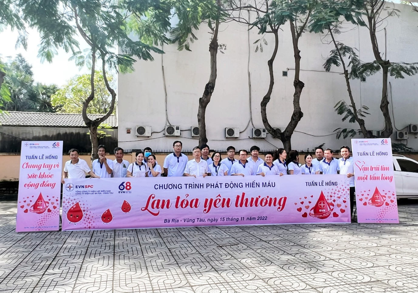 PC Bà Rịa – Vũng Tàu tham gia hiến máu hưởng ứng Tuần lễ hồng.