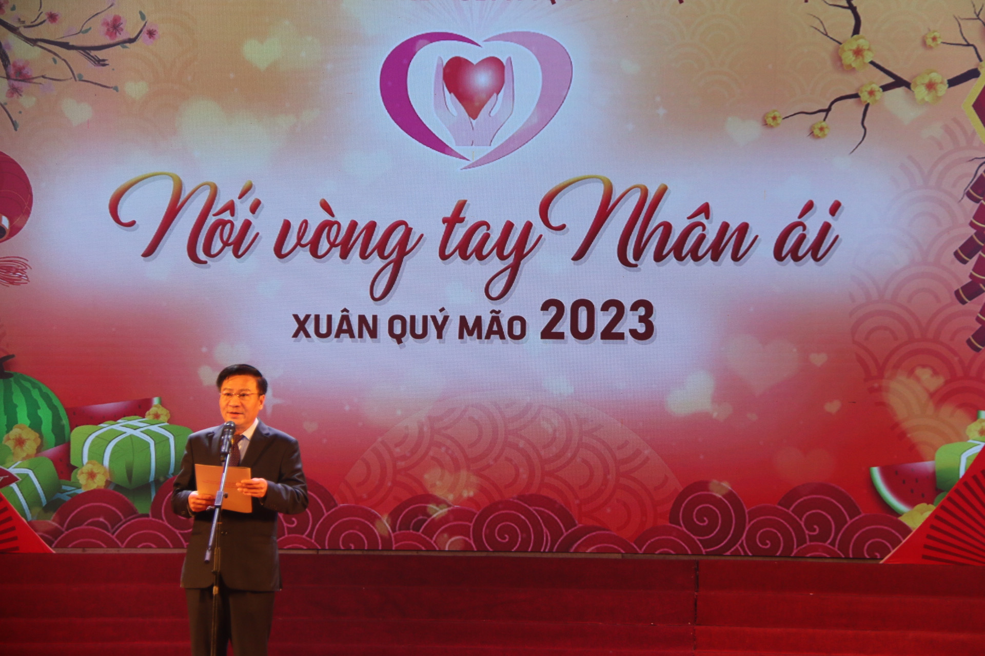Ông Đào Mạnh Hùng phát biểu tại chương trình.