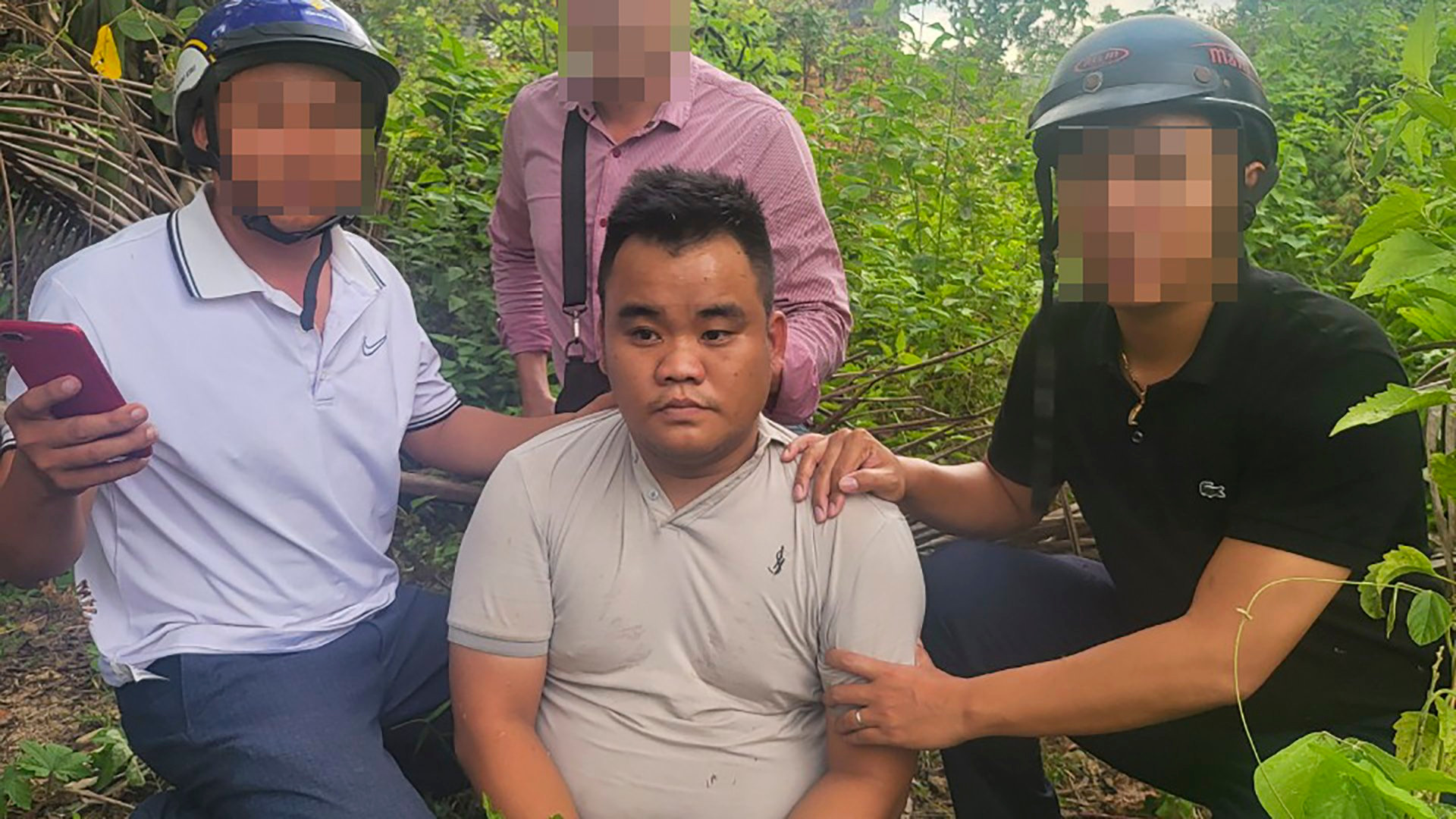 Sau khi bị bắt, Võ Văn Thạnh đã được di lý về tỉnh Quảng Trị để tiếp tục điều tra làm rõ vụ việc. Ảnh: CA.
