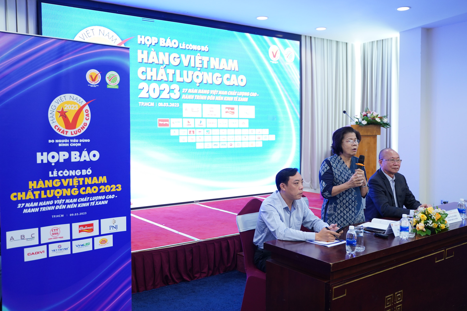 Lễ công bố hàng Việt Nam chất lượng cao 2023.