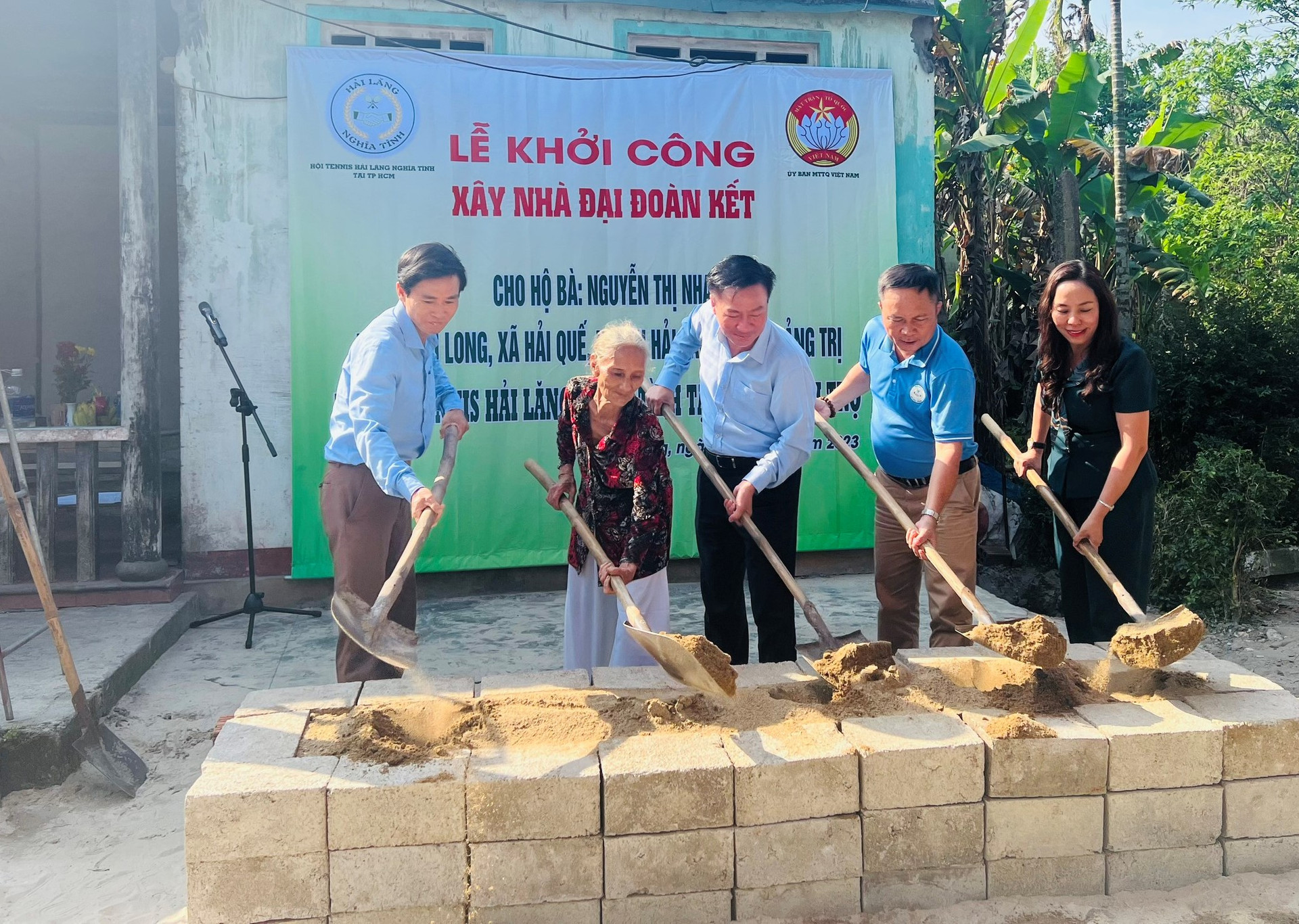 Năm 2023, vận động ủng hộ xây dựng 325 căn nhà và 50 mô hình sinh kế hỗ trợ hộ nghèo, hộ cận nghèo tại Quảng Trị.