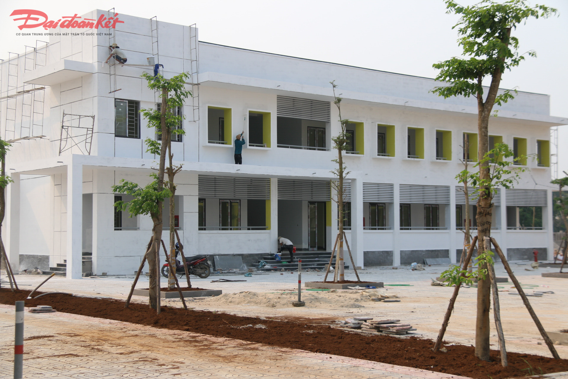 UBND TP Đông Hà yêu cầu chủ đầu tư đôn đốc nhà thầu đẩy nhanh tiến độ thi công và hoàn thành công trình trường THCS Nguyễn Trãi vào tháng 5/2023.
