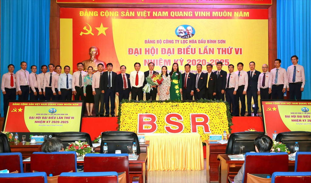 BCH Đảng bộ BSR nhiệm kỳ 2020 - 2025.