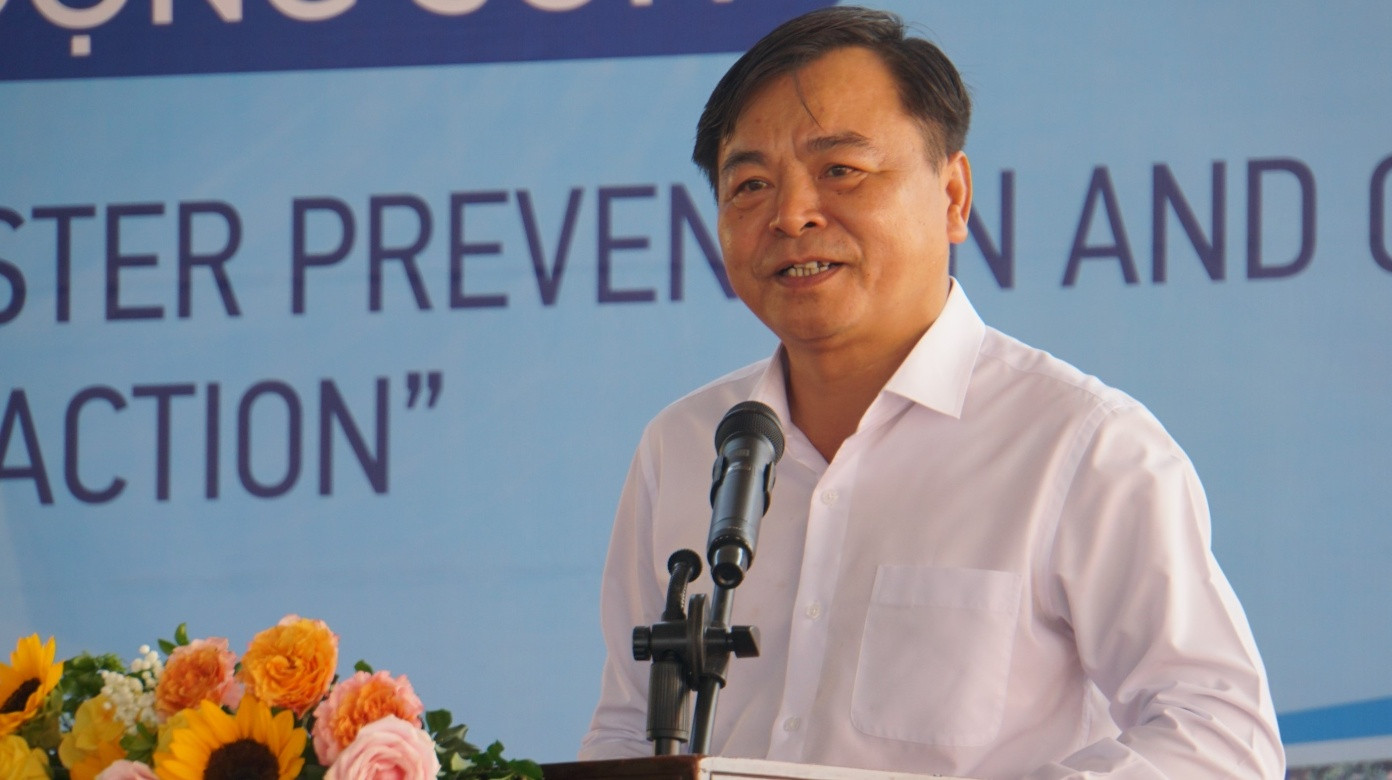 Thứ trưởng Bộ Thứ trưởng Bộ Nông nghiệp và PTNT Nguyễn Hoàng Hiệp phát biểu khai mạc buổi lễ.