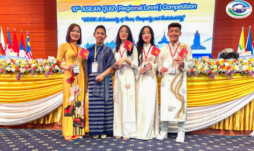 Trường Newton xuất sắc giành giải Nhất vòng chung kết quốc gia, trở thành đại diện của Việt Nam dự Cuộc thi Tìm hiểu Aseans tại Myanmar.