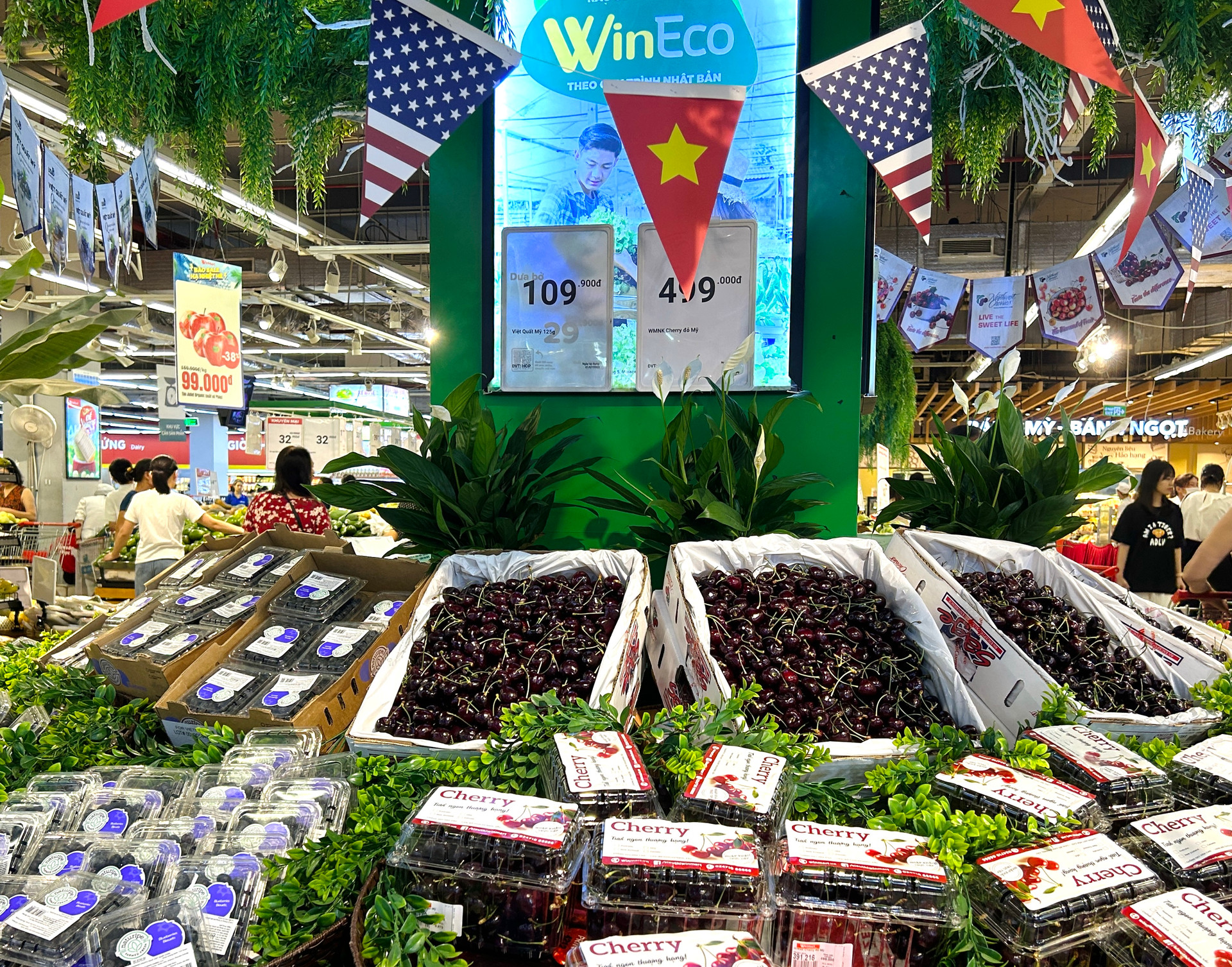 “Lễ hội Mỹ - Mùa hè ngập tràn Mỹ vị” sẽ diễn ra từ 29-6 đến 12-7-2023 tại 40 siêu thị WinMart và 962 cửa hàng tiện ích WinMart+ tại Hà Nội.