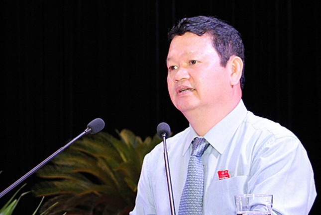 Ông Nguyễn Văn Vịnh, cự Bí thư Tỉnh uỷ Lào Cai bị cáo buộc nhận 5 tỷ đồng cảm ơn. Ảnh: Công TTĐT Lào Cai