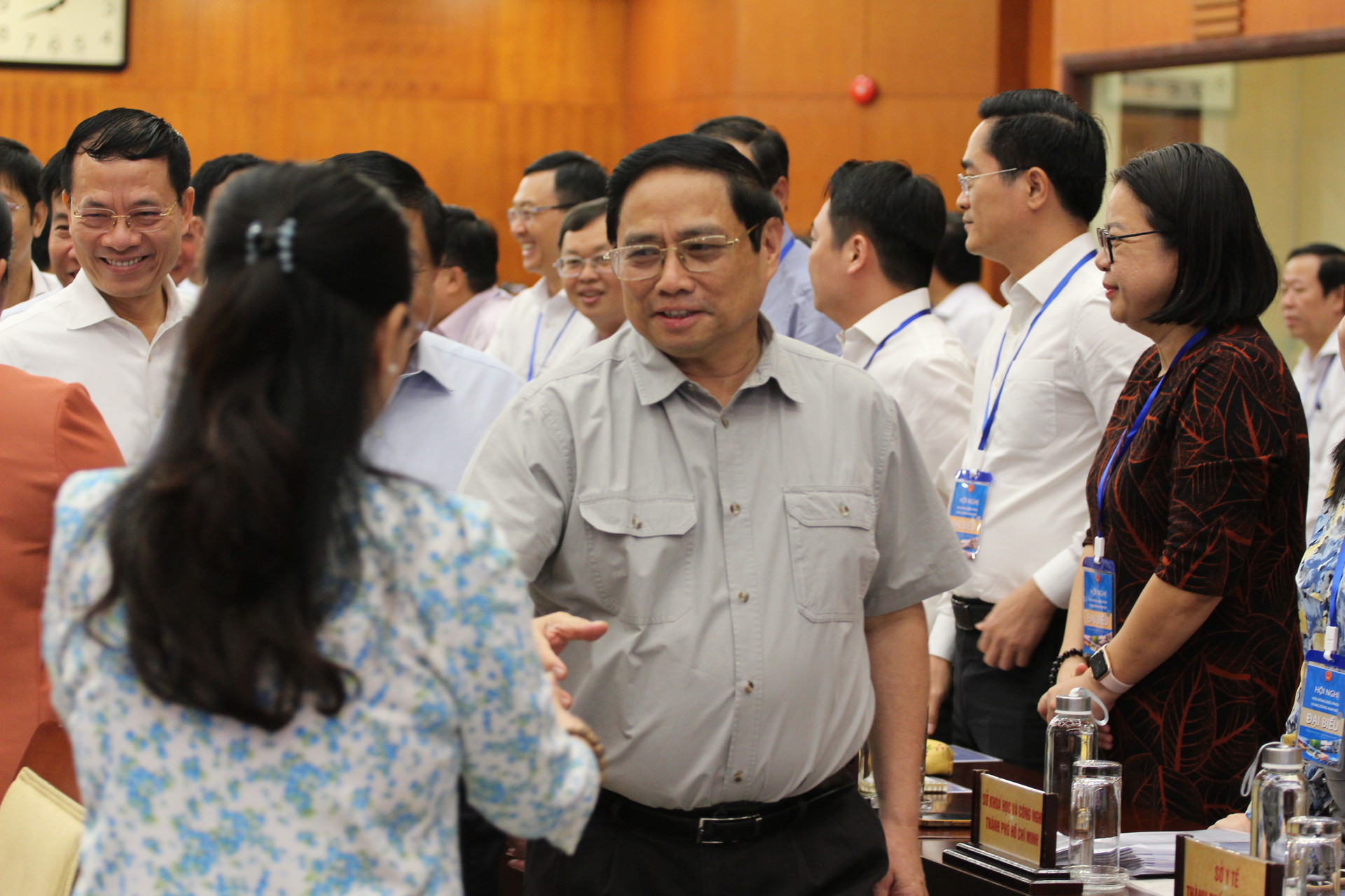 Thủ tướng Phạm Minh Chính tham dự hội nghị.