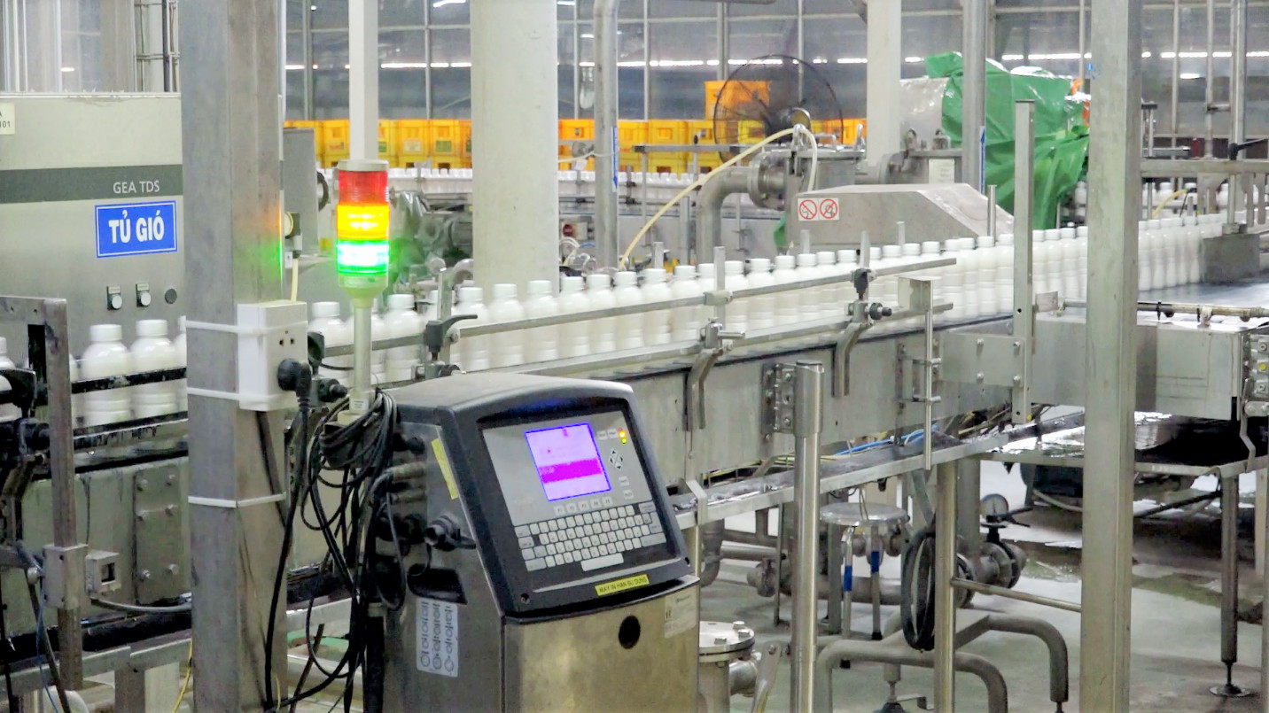 Hệ thống dây chuyền sản xuất của Number 1 Soya Canxi với nhiều tiêu chuẩn nghiêm ngặt.