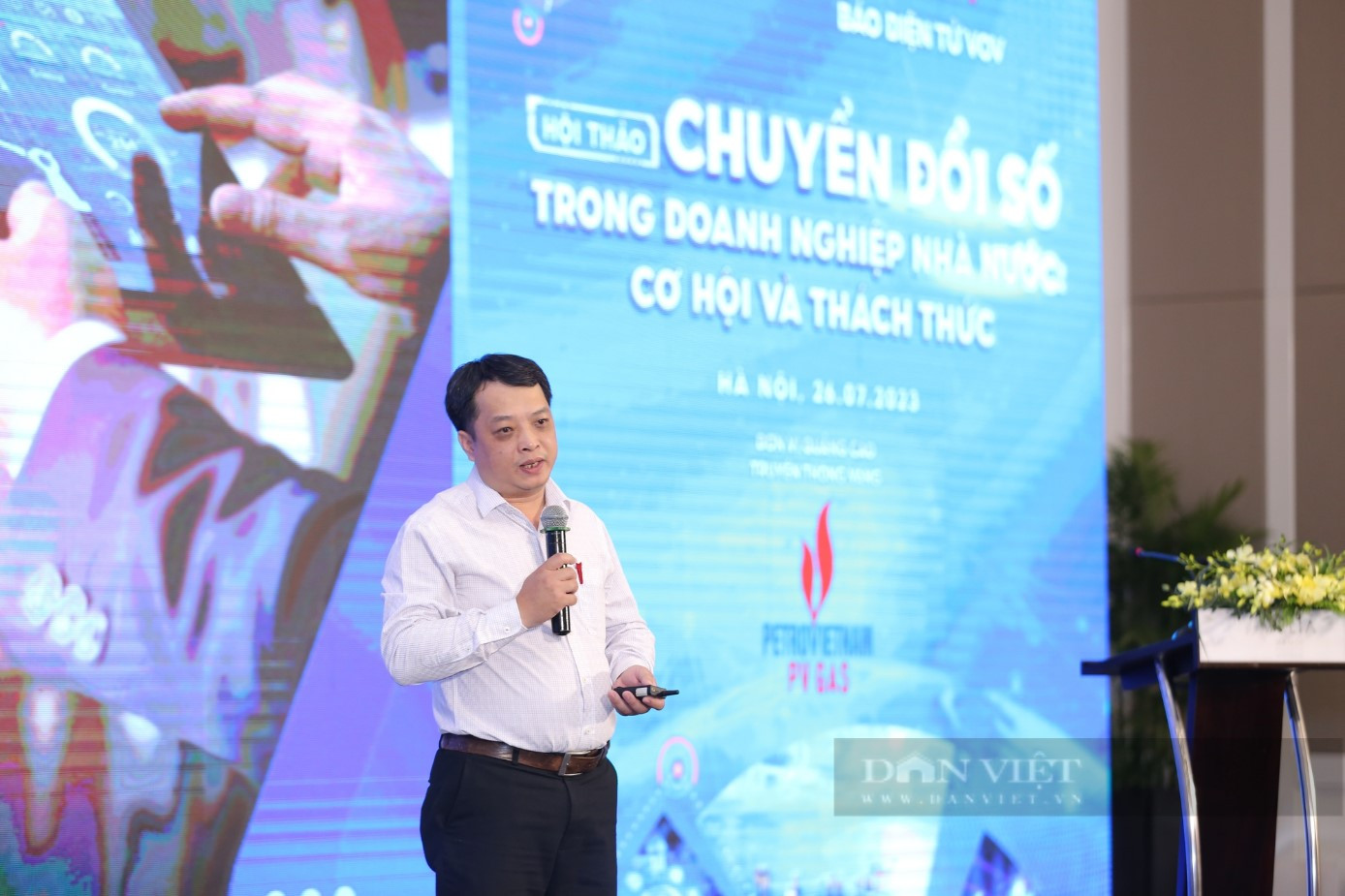 Ông Lê Nguyễn Trường Giang, Viện trưởng Viện Chiến lược Chuyển đổi số, Hội Truyền thông số Việt Nam.