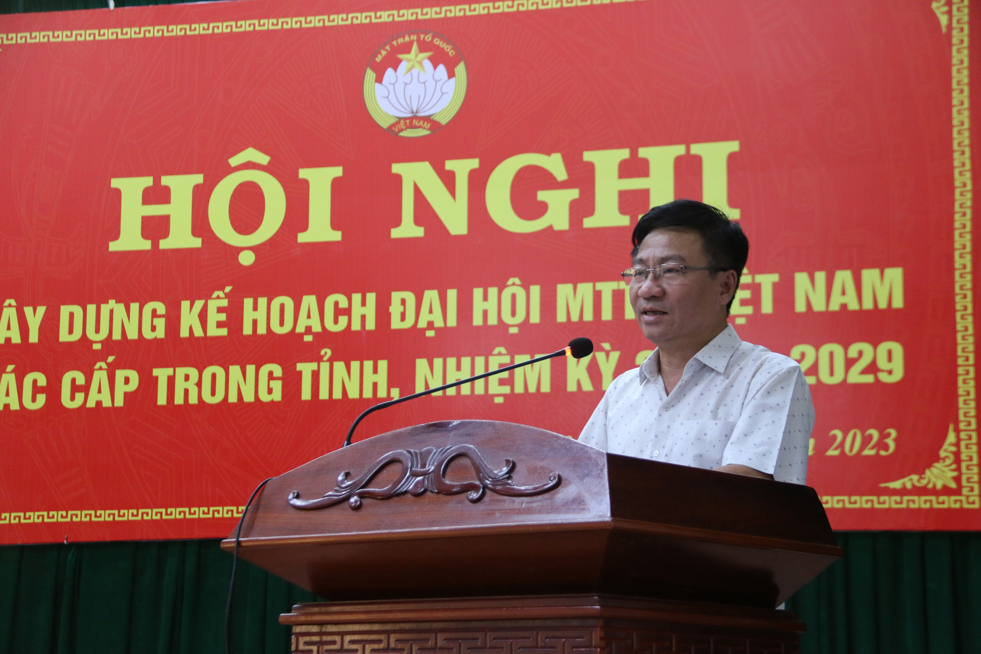 Ông Đào Mạnh Hùng phát biểu tại Hội nghị.