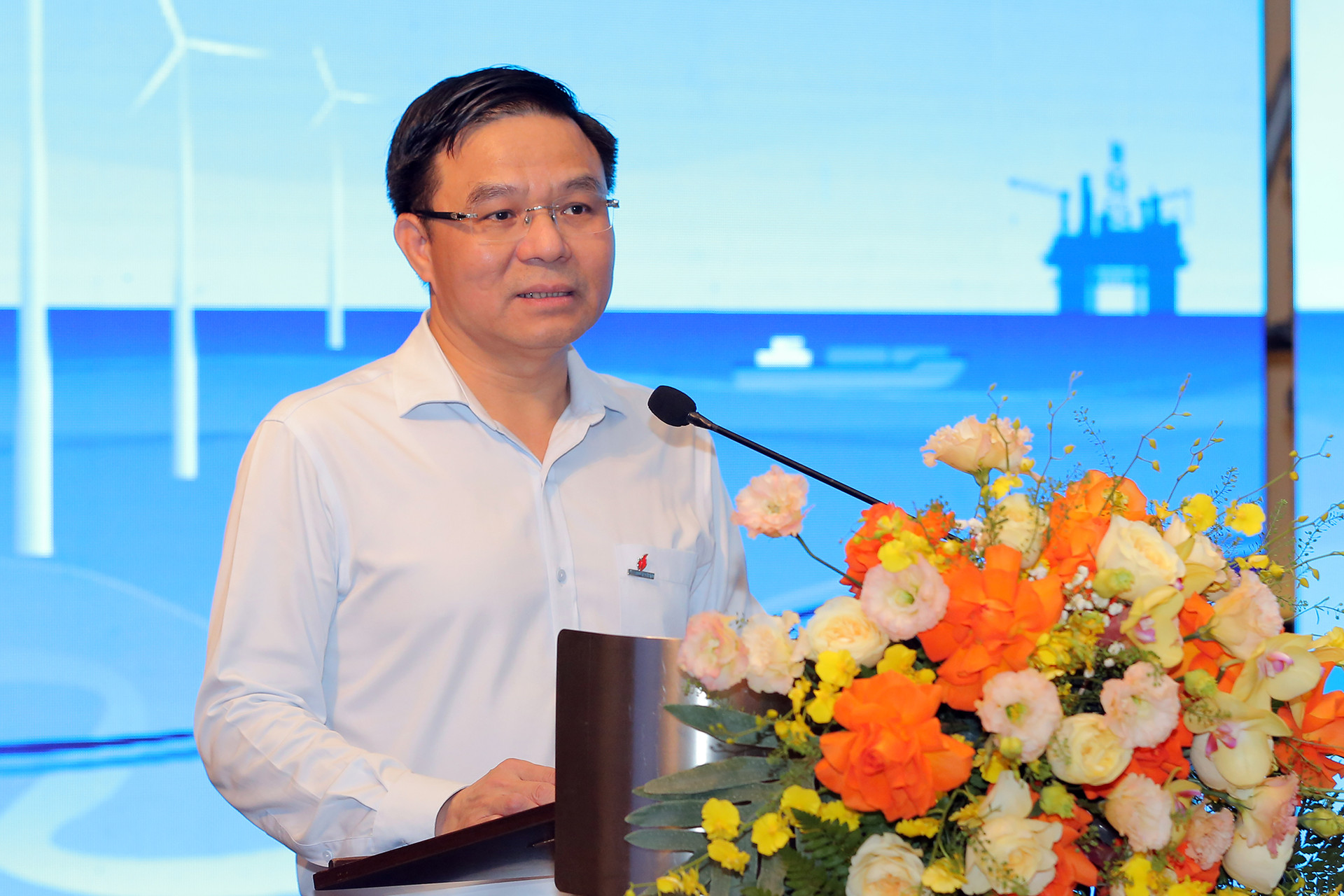 Tổng giám đốc Petrovietnam Lê Mạnh Hùng kết luận hội nghị.
