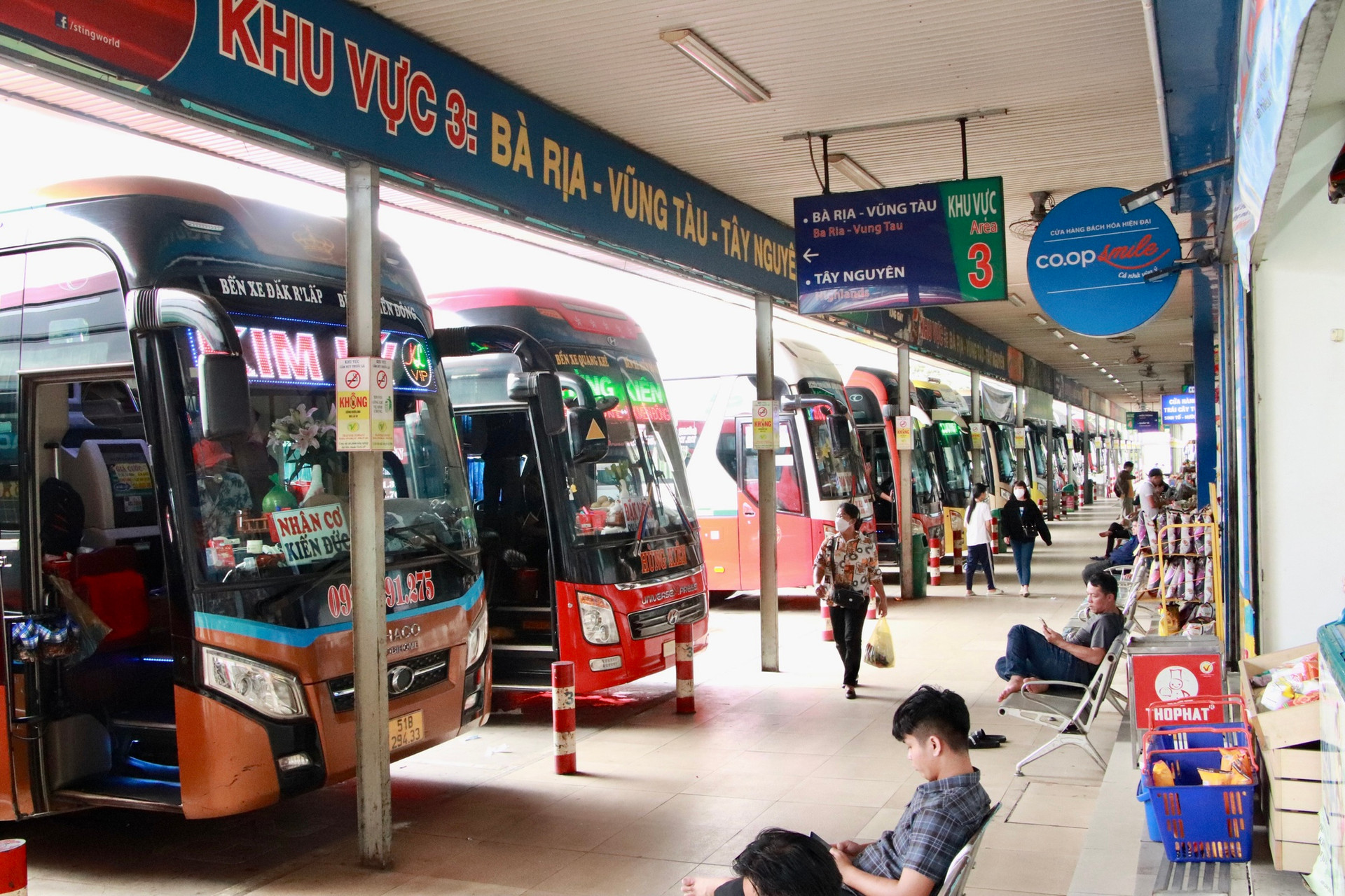TP HCM đảm bảo an ninh trật tự tại các bến xe, nhà ga dịp Quốc Khánh 2/9.