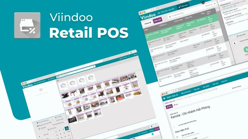 Viindoo Retail POS là phần mềm quản lý mạnh mẽ, hiện đại cho doanh nghiệp bán lẻ.
