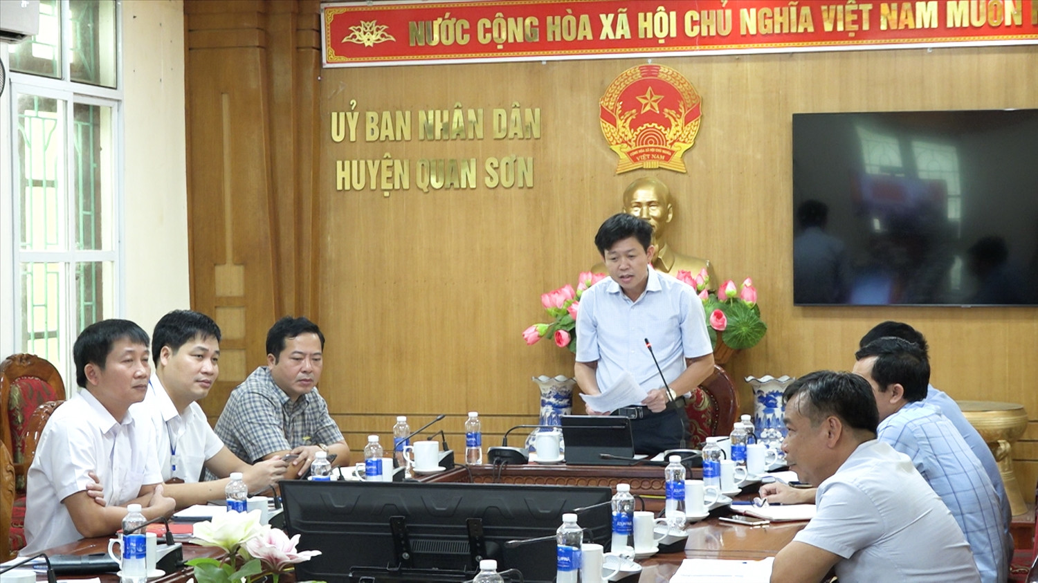 Nhiều công trình phục vụ dân sinh từ nguồn vốn Chương trình MTQG 1719, đã và đang được huyện Quan Sơn quyết liệt thực hiện nhằm góp phần giảm bớt khó khăn cho người dân.