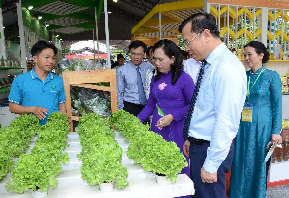 Nông dân nhiều quận - huyện của TP HCM đã và đang hướng đến nông nghiệp xanh, sạch - nông nghiệp công nghệ cao.