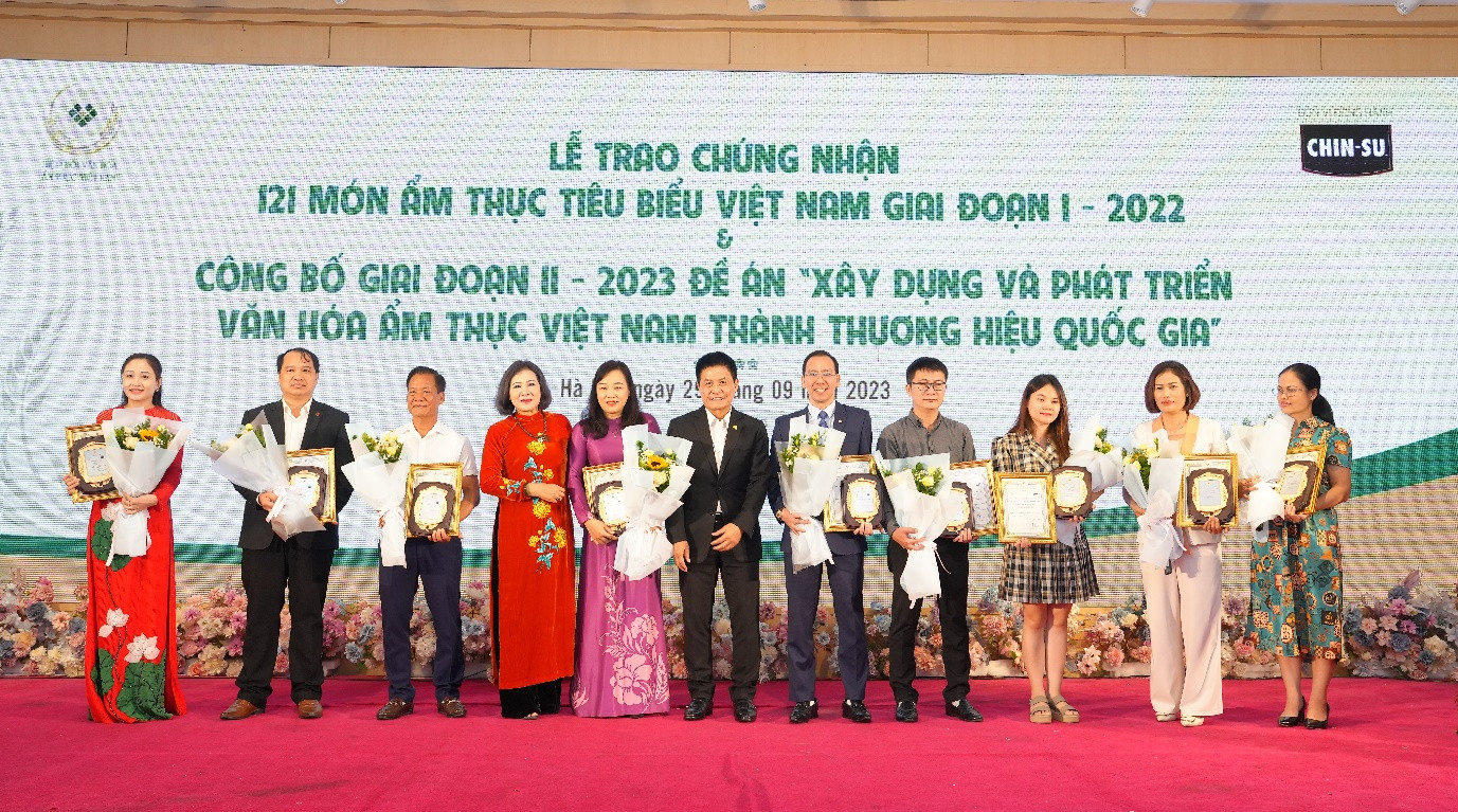 Năm 2023 đánh dấu giai đoạn 2 CHIN-SU đồng hành cùng VCCA trên hành trình tôn vinh văn hóa ẩm thực Việt Nam.
