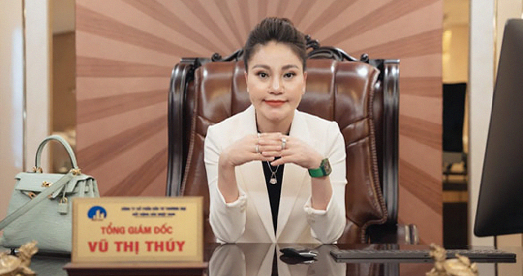 Bà Vũ Thị Thúy, Tổng Giám đốc Bất động sản Nhật Nam.