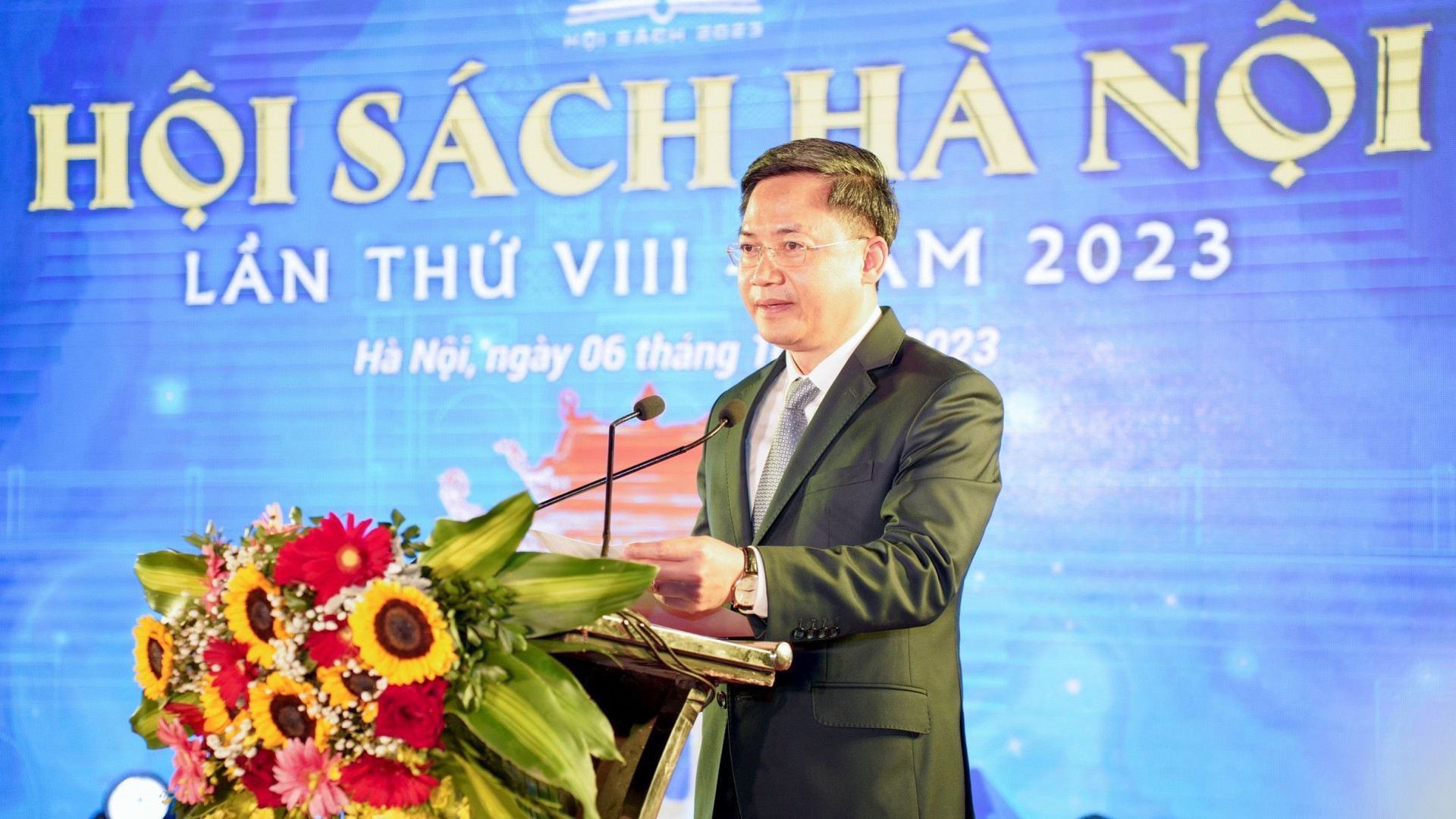 Ông Hà Minh Hải, Phó Chủ tịch UBND thành phố Hà Nội phát biểu khai mạc.