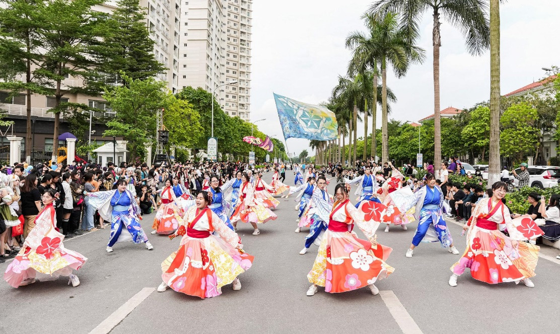 Nhiều hoạt động văn hóa được tổ chức thường niên tại khu đô thị Mailand Hanoi City.