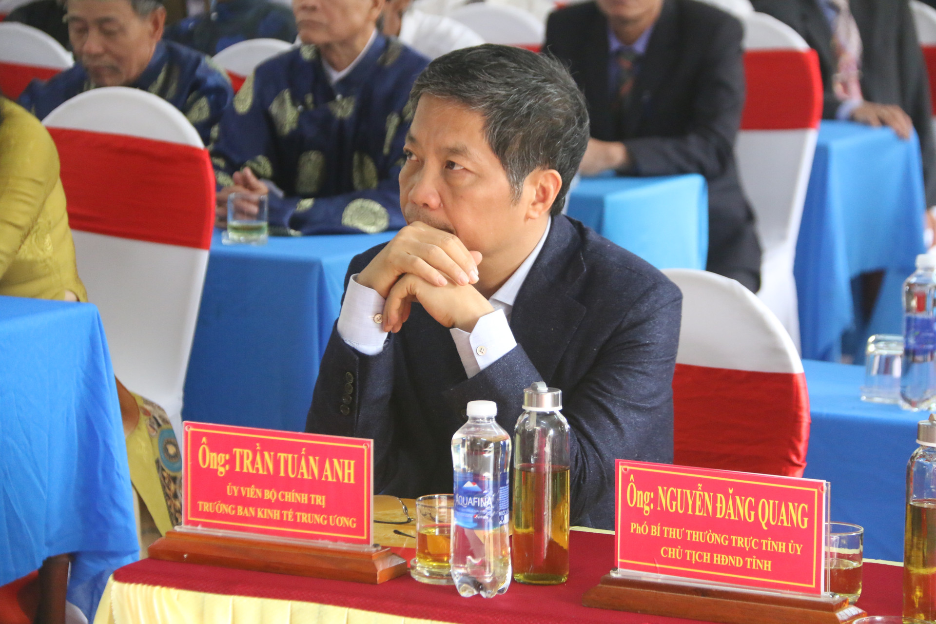 Tham dự Ngày hội có: ông Trần Tuấn Anh, Ủy viên Bộ Chính trị, Trưởng ban Kinh tế Trung ương.