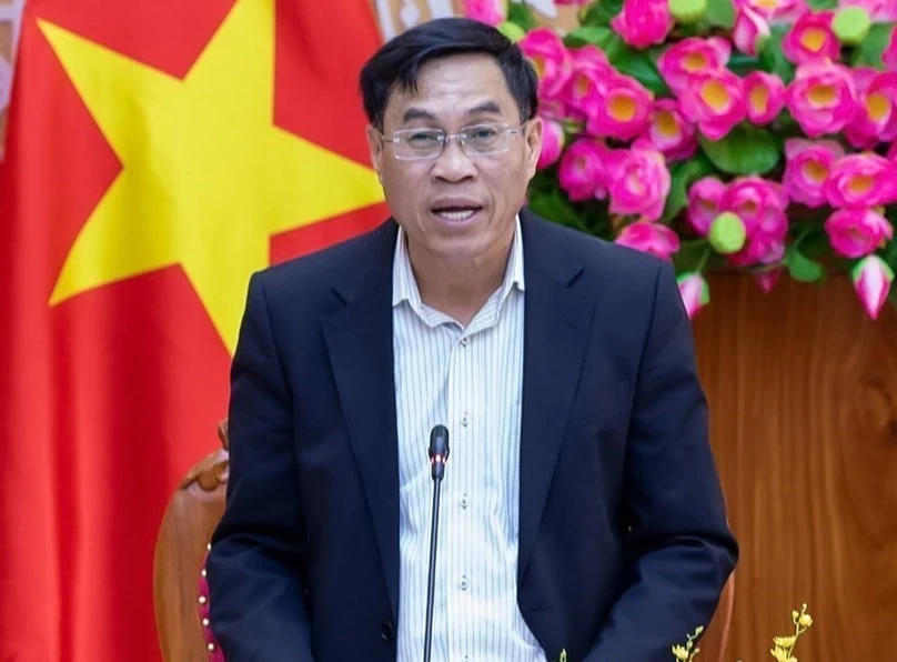 Ông Võ Ngọc Hiệp được phân công tạm thời điều hành UBND tỉnh Lâm Đồng. (Ảnh: Chu Quốc Hùng/TTXVN)
