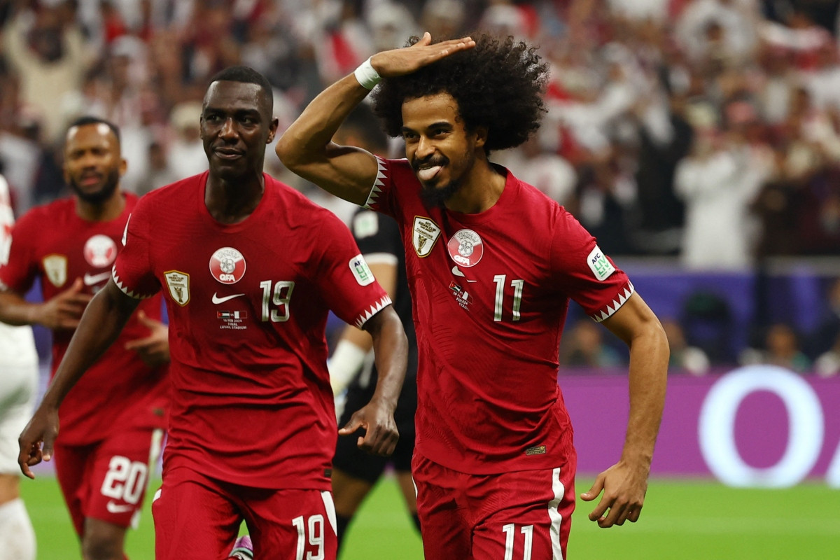 akram afif lap hat-trick kho tin truoc jordan, qatar vo dich asian cup 2023 hinh anh 29