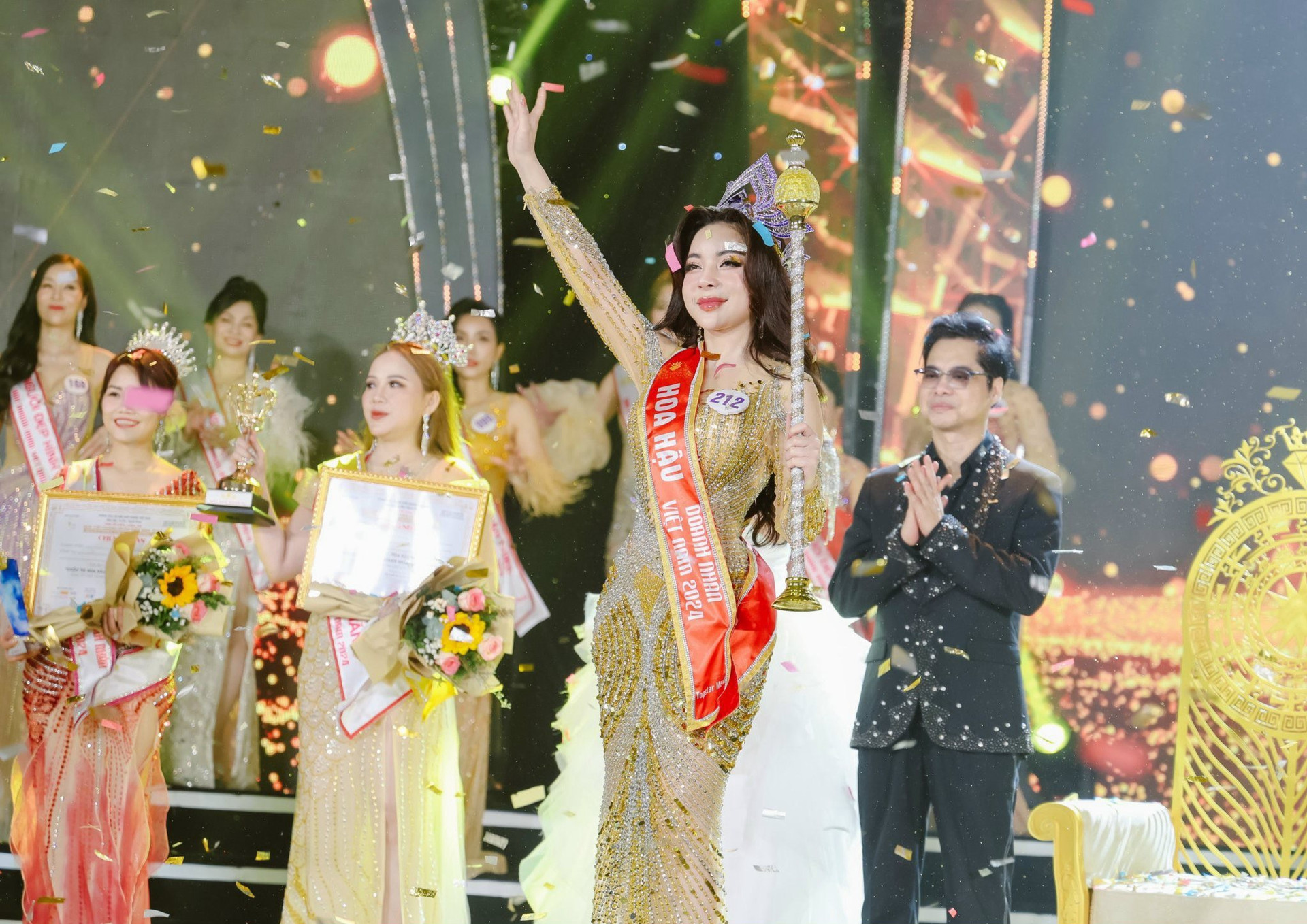 Phạm Lê Thu Hiền đăng quang Hoa hậu Doanh nhân Việt Nam 2024