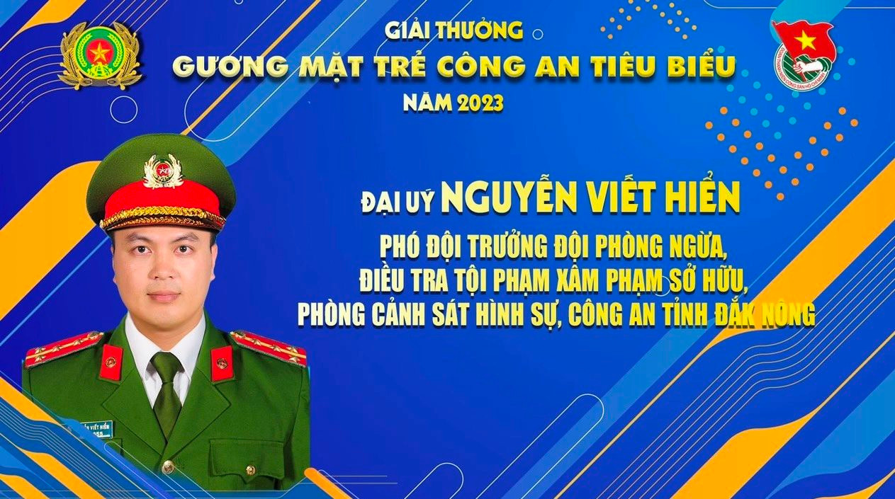 Đại úy Nguyễn Viết Hiển.