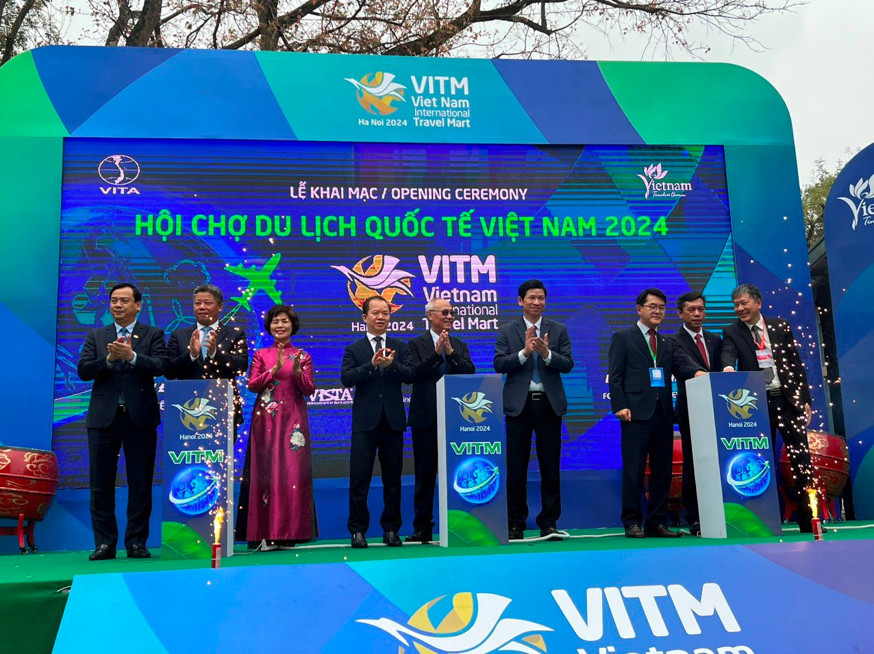 Khai mạc Hội chợ Du lịch quốc tế Việt Nam 2024 (VITM 2024).