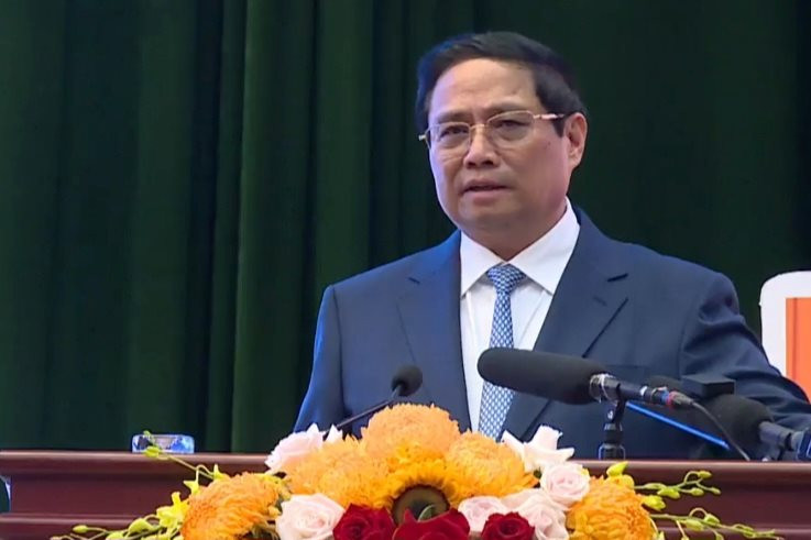 Thủ tướng Phạm Minh Chính ghi nhận, biểu dương và chúc mừng những thành quả quan trọng mà Đảng bộ, chính quyền, quân và dân tỉnh Lạng Sơn.