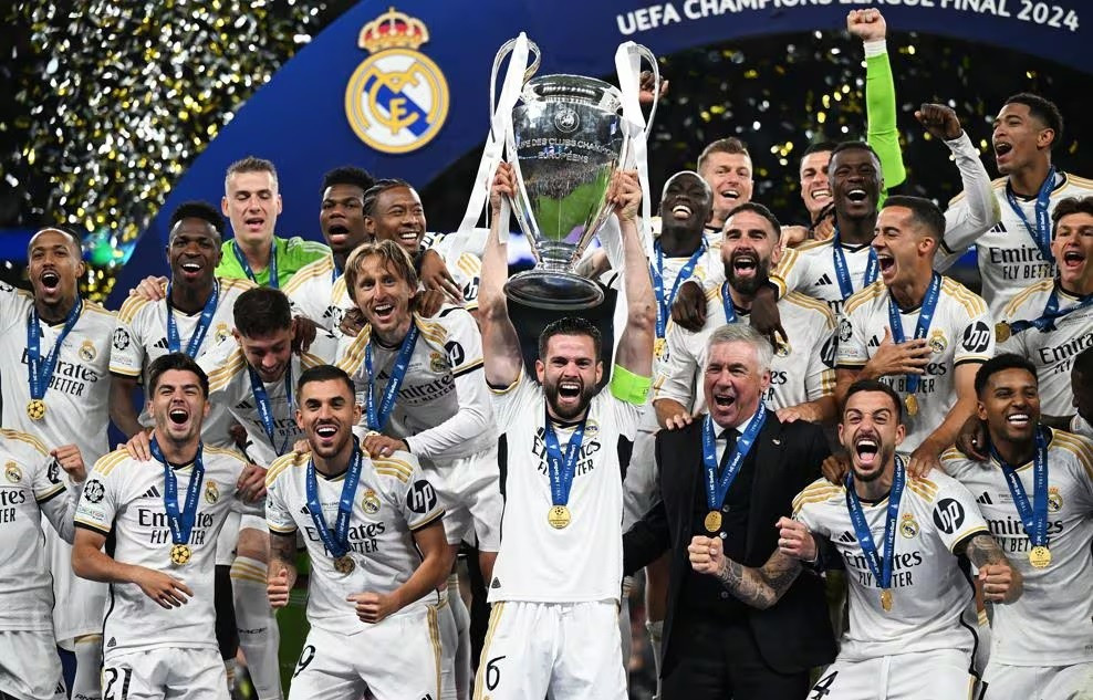 Real Madrid vô địch Champions League 2023-24. (Nguồn: UEFA)