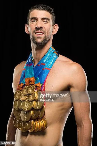 Michael Phelps - người giữ kỷ lục đoạt HCV nhiều nhất tại Olympic.