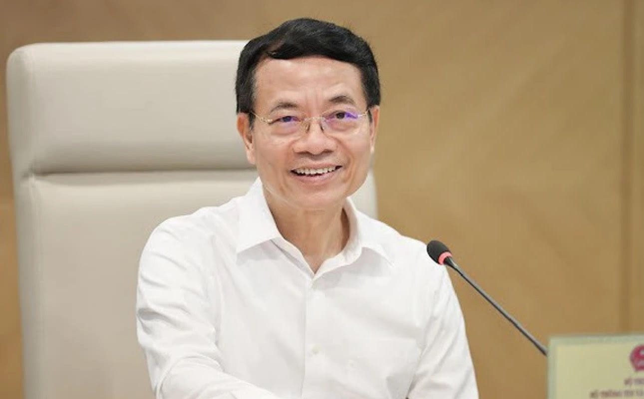 Bộ trưởng Bộ Thông tin và Truyền thông Nguyễn Mạnh Hùng. Ảnh: mic.gov.vn
