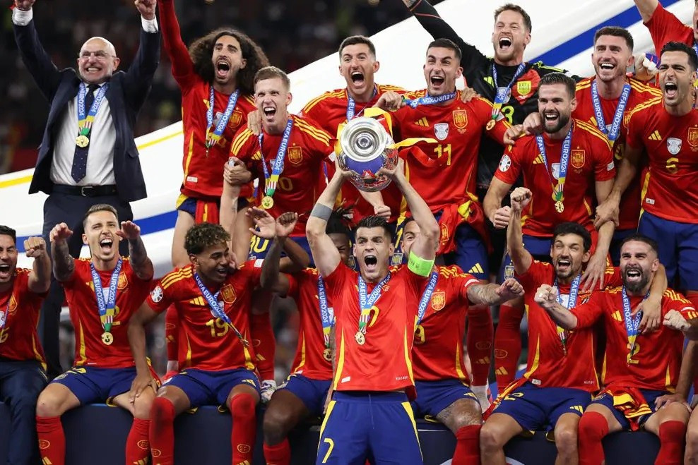 Tây Ban Nha trở thành nhà vô đich EURO 2024. (Nguồn: Getty Images)