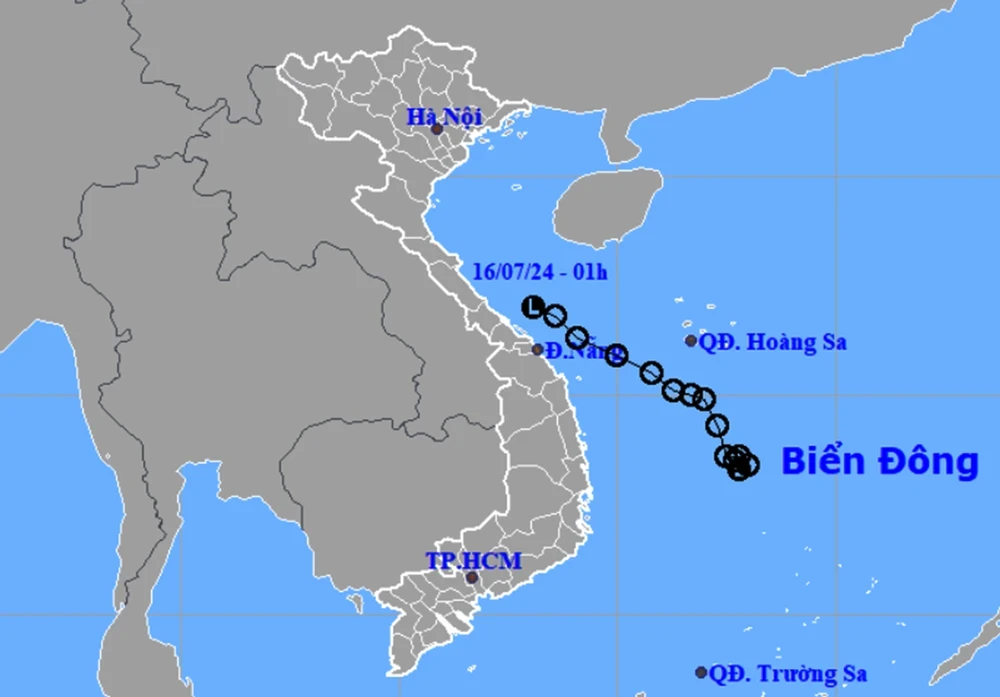 Áp thấp nhiệt đới suy yếu, mưa trên diện rộng ở Tây Nguyên, Bắc Trung Bộ