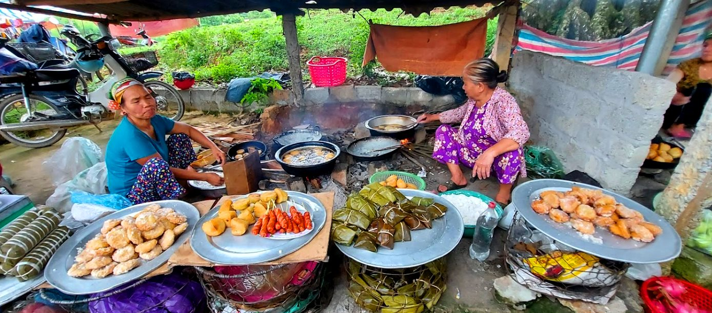 Chợ Cây đa Tuân Lộ. Ảnh: Googlemap/Nguyen Quy.