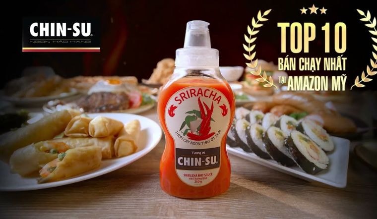 Tương ớt Chin-Su Sriracha top 10 bán chạy tại sàn Amazon