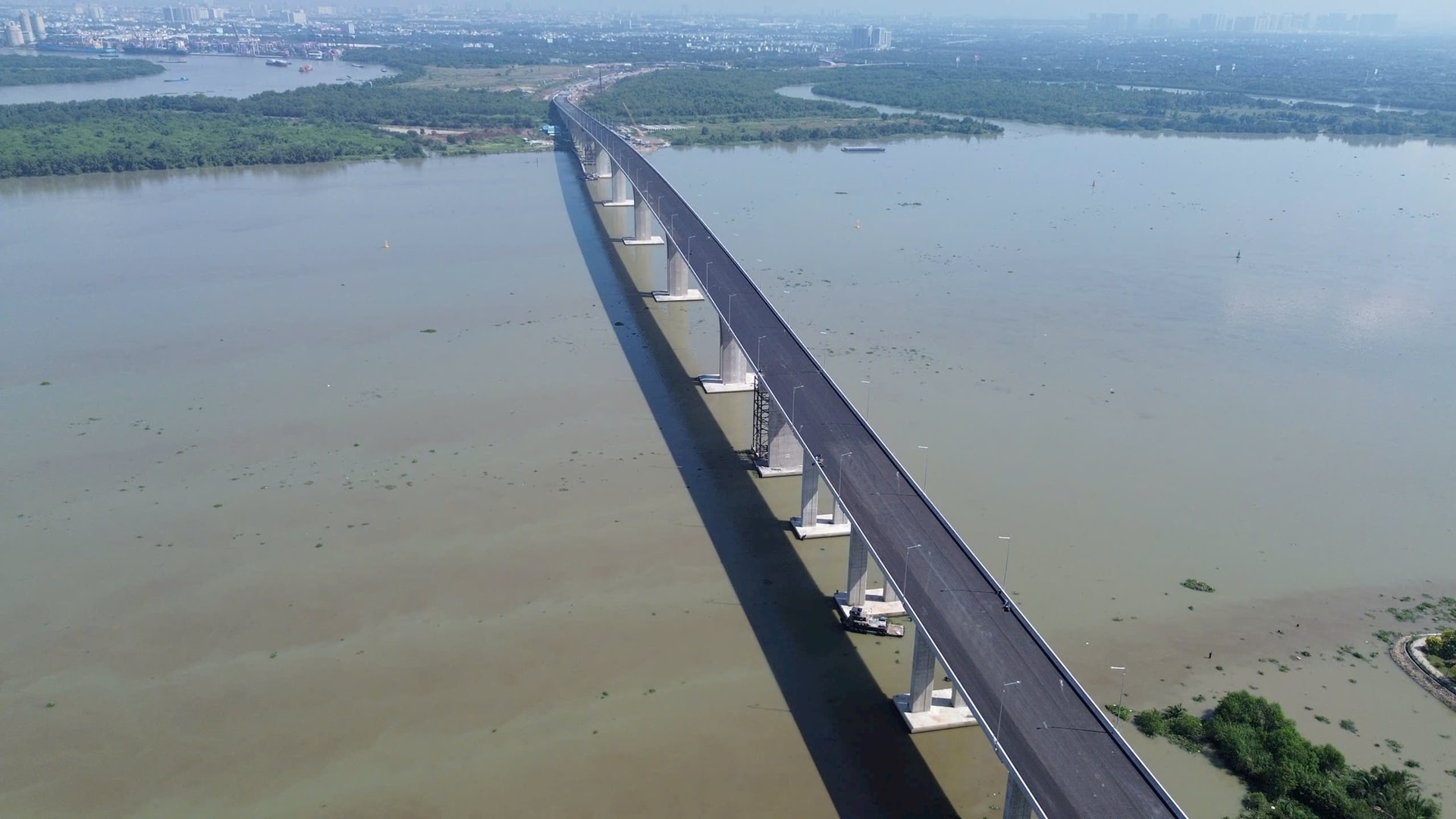 Ảnh-Dự án cầu “đón đầu” sáp nhập