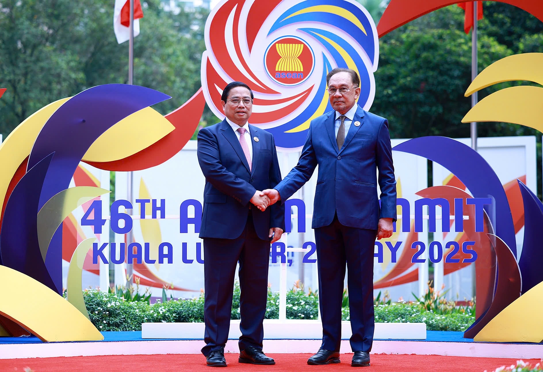 Thủ tướng Phạm Minh Chính bắt đầu các hoạt động tại Hội nghị Cấp cao ASEAN 46- Ảnh 3.