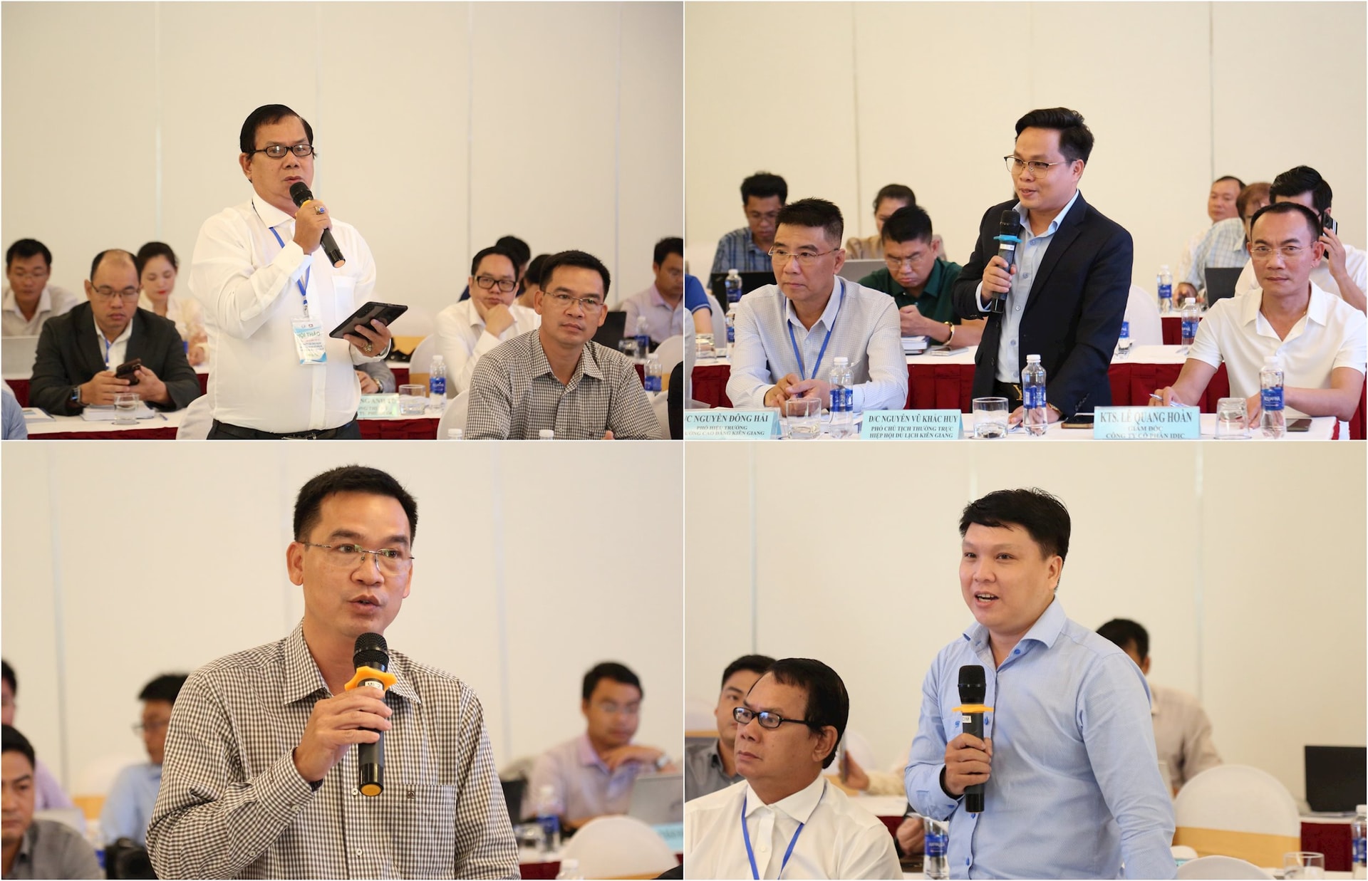 Các chuyên gia, nhà khoa học, các doanh nghiệp đóng góp ý kiến tại Hội thảo.