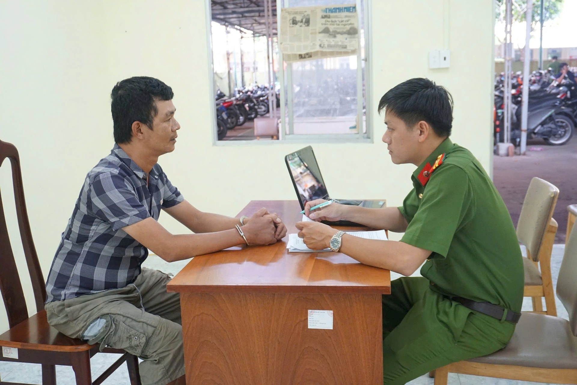 Ảnh 1 - CQCSĐT CATP lấy lời đối tượng Trần Như Phước